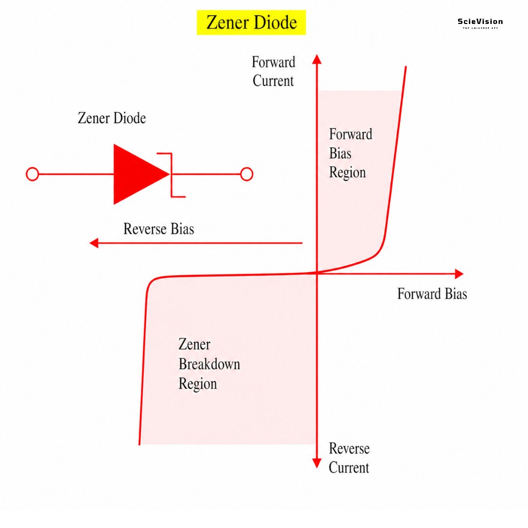 Zener Diode Graph For Forward And Reverse Bias
