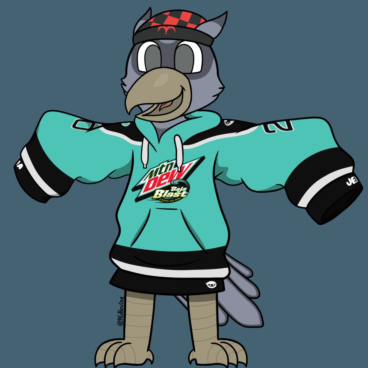 Ghostpig2's tweet photo. Me at every furry meet up. Great art by RGBovine on etsy. #furryart #bajablast #furry https://t.co/0ibBFeldVs