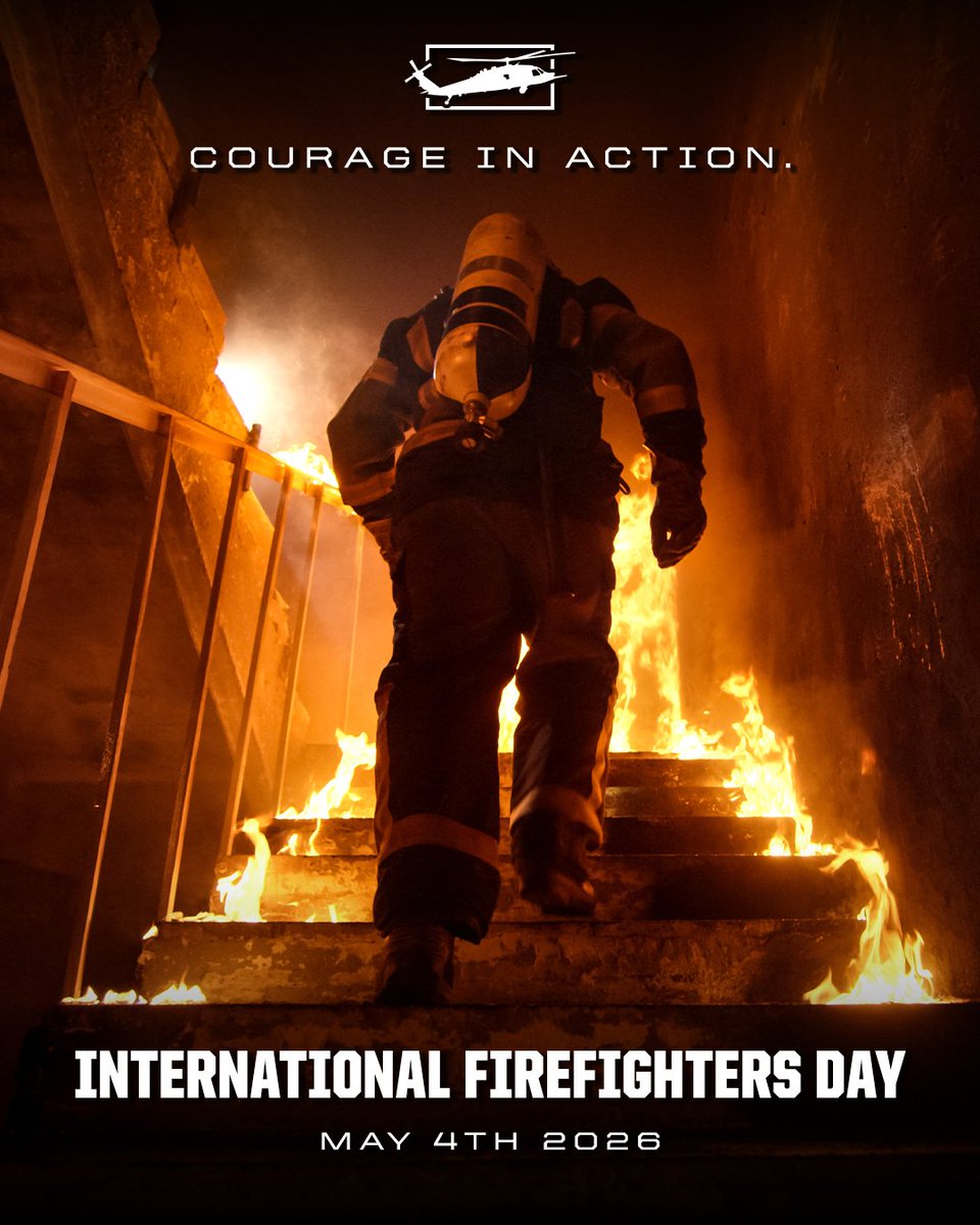 NineLineApparel's tweet image. Today we recognize the men and women who run toward what others run from.
International Firefighters’ Day is a reminder of the commitment, sacrifice, and courage it takes to do the job every day. Thank you for holding the line 🔥
#FireFighters #FirstResponders