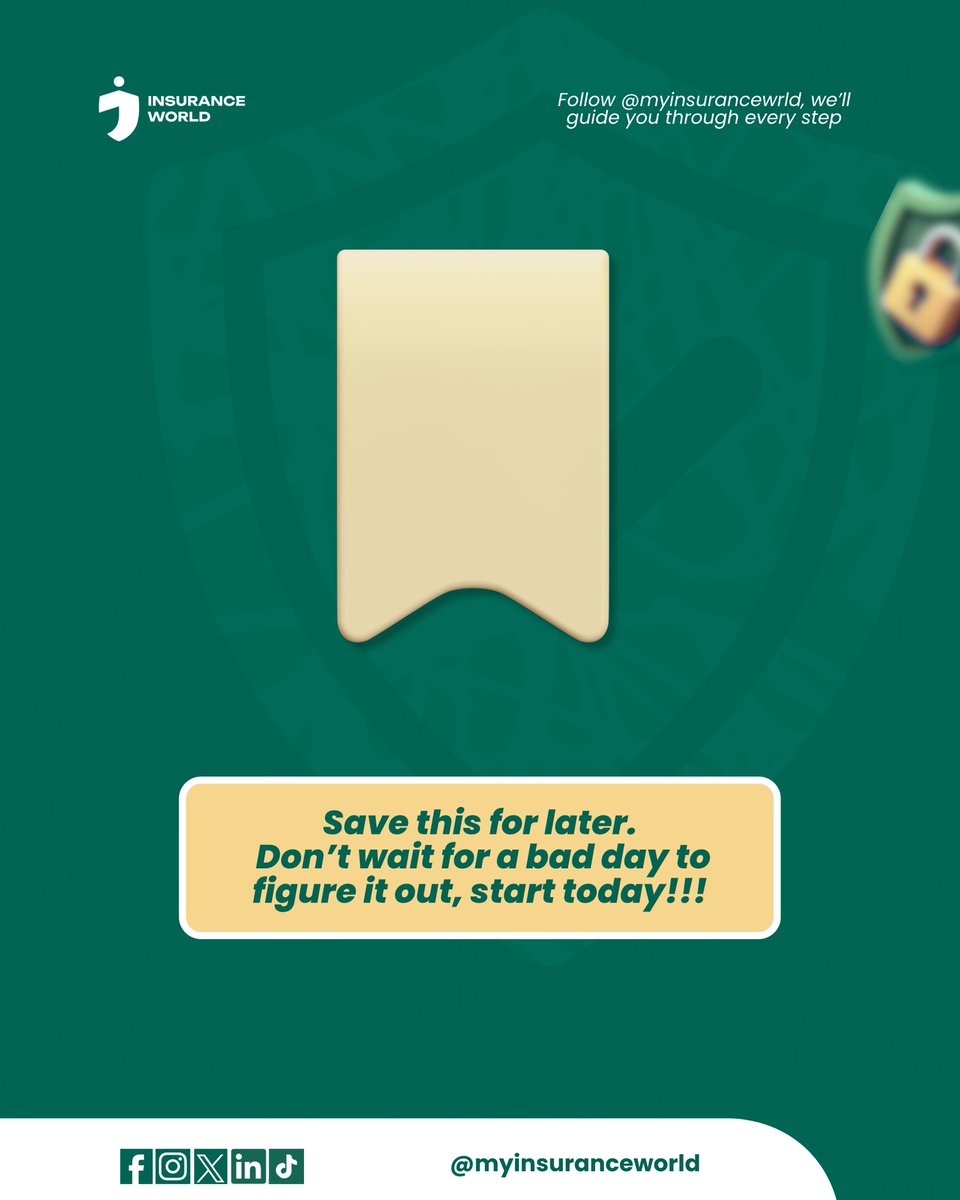 myinsurancewrld's tweet image. Learn how to flip the script and stay ready for anything

Your future self will thank you.

Save this, and Follow my @myinsurancewrld for more of this.

-
-
-

#Insurance #insurancepolicy #Protection #HealthInsurance #insurancetalk #HomeInsurance #lifeinsuranceawareness