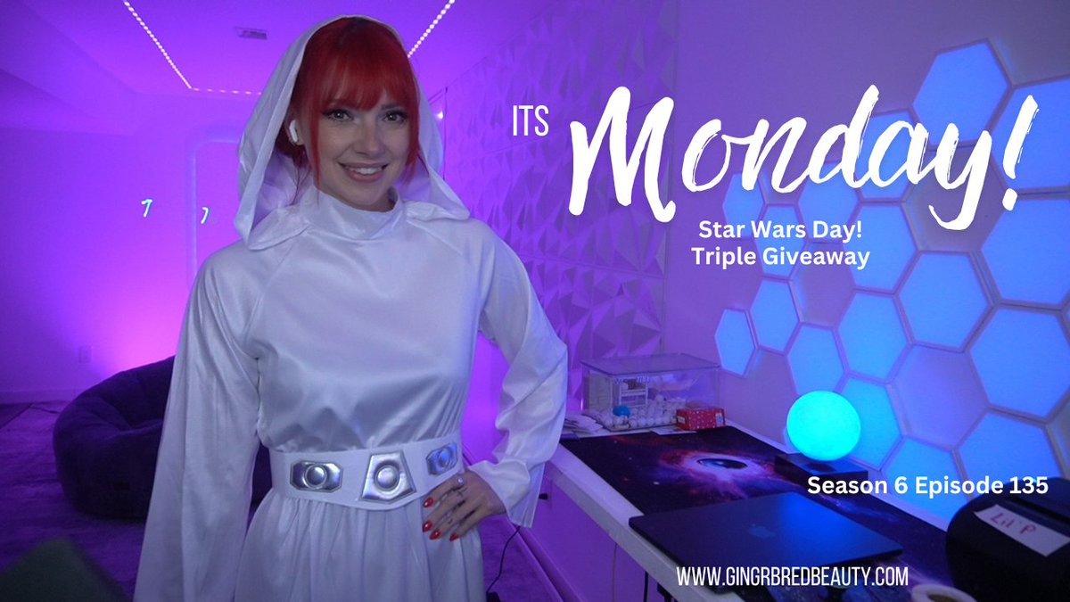 gingrbredbeauty's tweet image. GSPOT! You're my only hope! Happy Monday everyone, we are kicking off the week with Marbles and our Triple giveaway! Come hang out! #live on #twitch twitch.tv/gingrbredbeauty 
#repost for #giveaway entries!