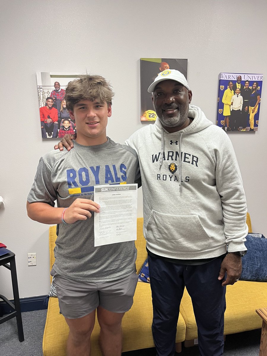 johnboy5838's tweet photo. After a great visit and conversation with @dburks88 I and blessed and thankful to say that I am  committed to Warner University @DBS_Football @AdebanjiBamide1 @DerekAllenJr_1 @Cmartial2 @CoachKPAirborne @bsweatt60 @tpcoach50 https://t.co/iqkkZrpPlL