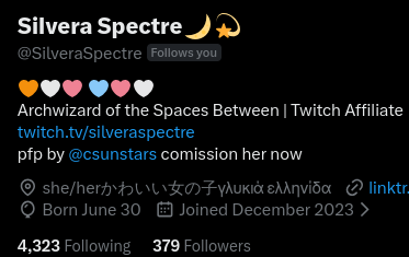 TrisGreat's tweet photo. damn the people like tris more than vera anyways lmfao

makes sense i havent streamed in so long and havent streamed reguarly in SOSOSOSO LONG
retweeting cool feminism and communism and arguing with nazis is the main thing i do on the internet now i guess lmfao

my voice ough https://t.co/w98T5NncWo