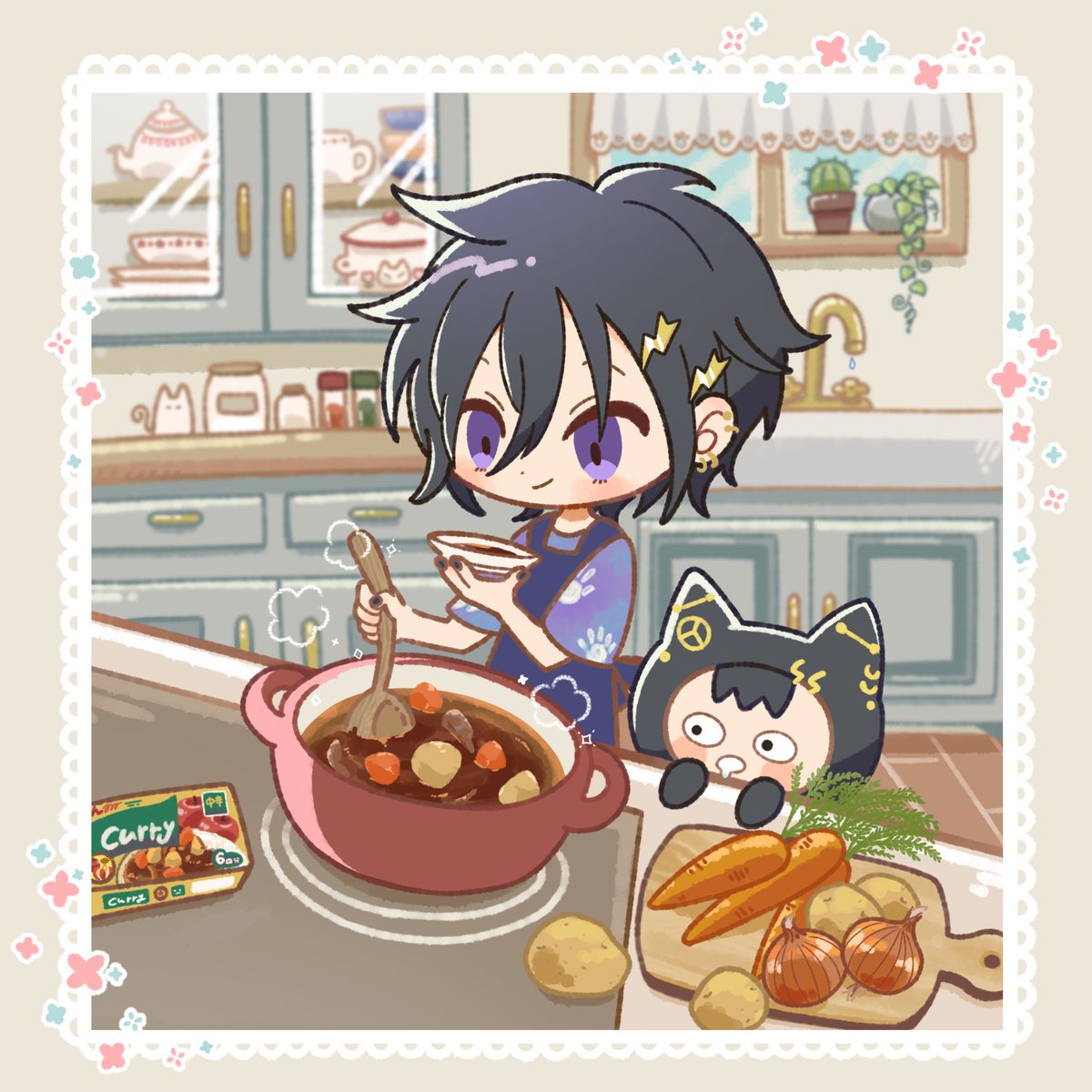 chickenpeppe's tweet photo. #イヅル描いたぞ
🍛✨ https://t.co/BiQ49Nz30K