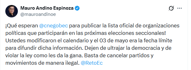 Ecuador En Directo tweet media