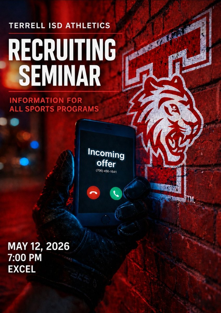 CoachAustin_1's tweet photo. Mark the date in your calendar for the new day of the recruiting seminar. May 12th at 7pm. The Excel. Come learn about the process of getting recruited and hear from our panel. https://t.co/gkg0suSPmO