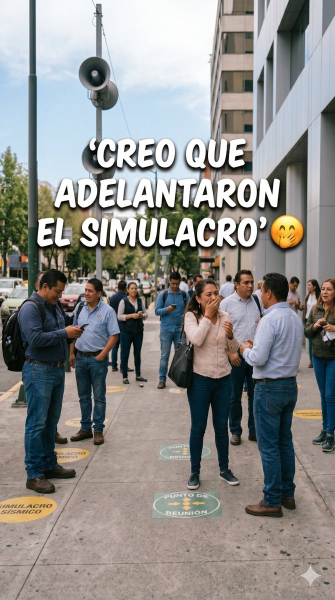 libarra0's tweet photo. Siempre hay que estar alerta, todos bien? #sismo #simulacro #alertasismica https://t.co/LZGyrxauCP
