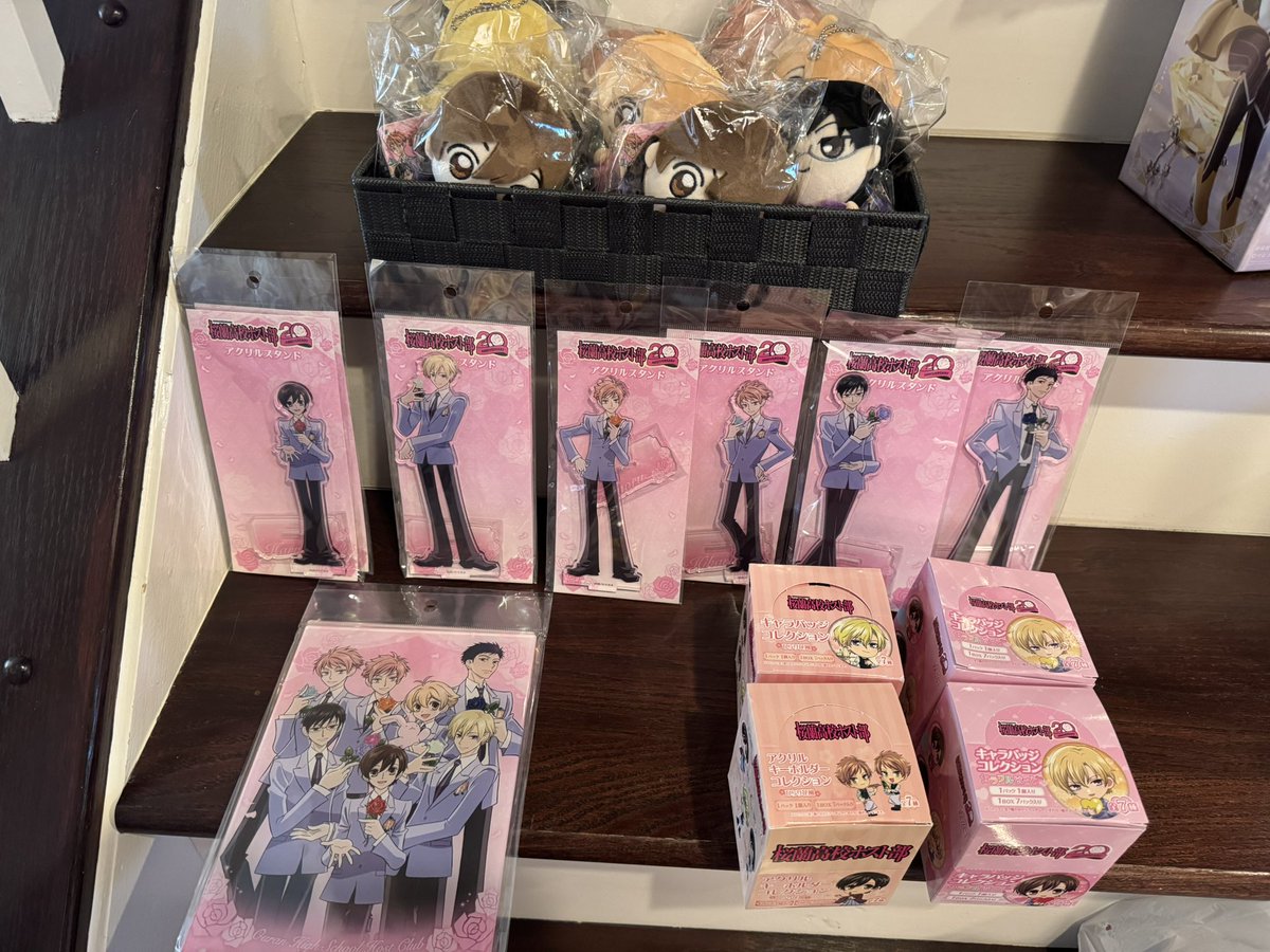 CollectorsAnime's tweet photo. Teaser of some new stuff we picked up on our Japan trip for Anime Central!
From the Ouran High School Host Club collab held at Tokyo Skytree!
Happy 20th Anniversary to this classic fan favorite series! These will be available at our Booth 432 #ouranhighschoolhostclub https://t.co/nanVhkm7x4