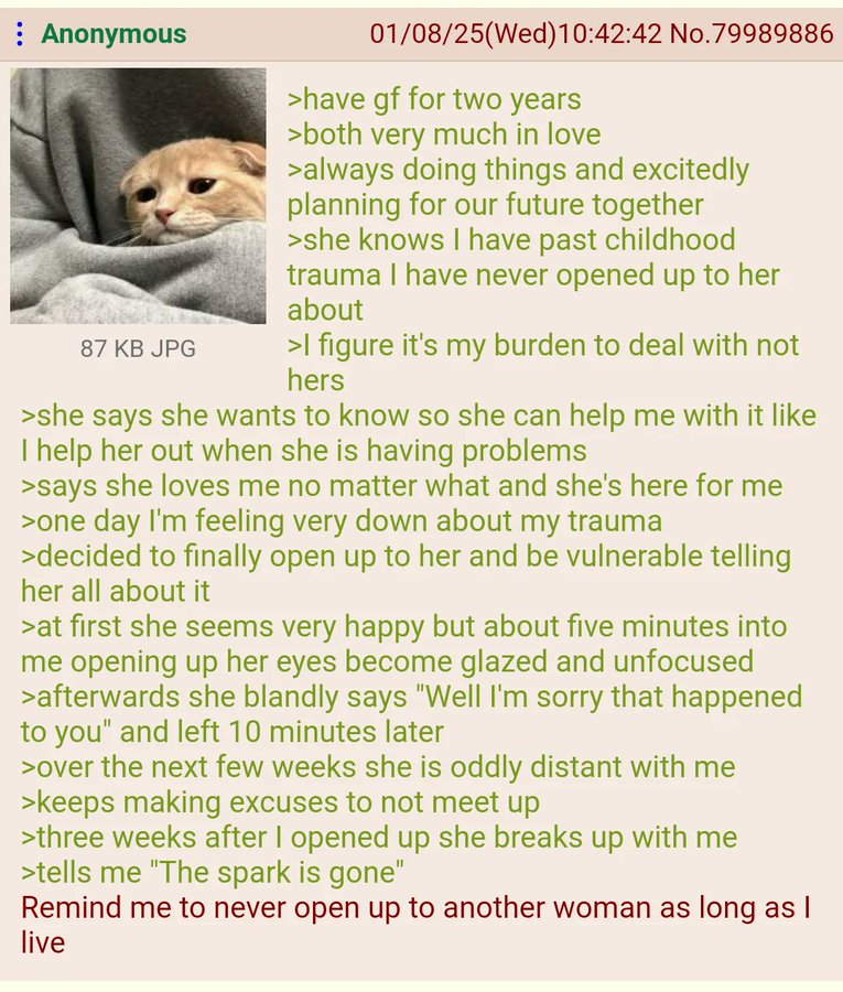 Greentext Poster tweet media