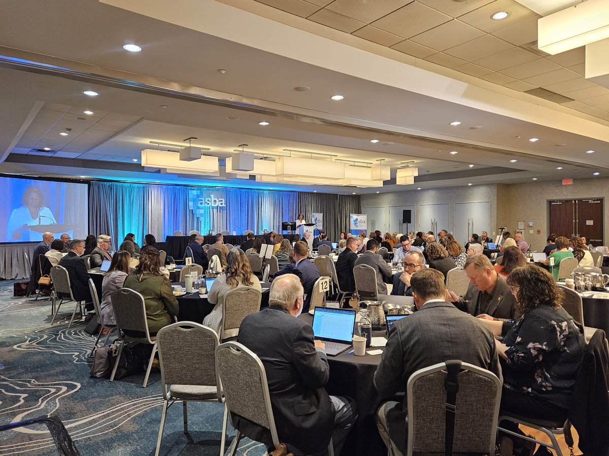 ABSchoolBoards's tweet photo. We are pleased to co-lead an engagement session today with the provincial government bringing together our Board of Directors, Public, Catholic and Francophone School Board Chairs, government officials and education partners including @CASSalberta and @asboalberta #ABed https://t.co/1Lb8yyBgUU