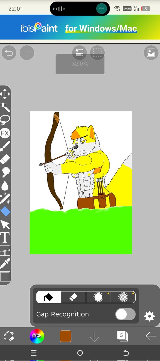 Trippies295283's tweet image. Archery :3 #tweet #furry #sfw #art