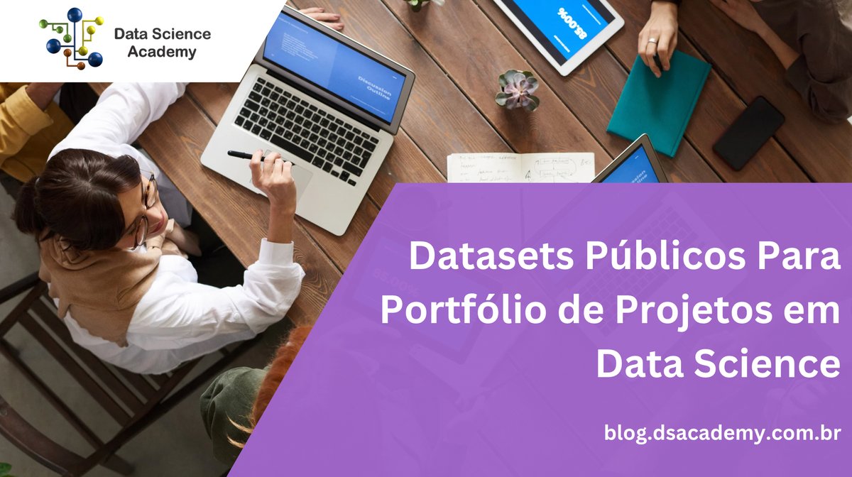 dsacademybr's tweet photo. Listamos aqui 5 fontes de dados que permitem você fazer o download e usar gratuitamente diversos datasets públicos, que podem ser usados como ponto de partida em seus projetos de Data Science e construção do seu portfólio. Confira:

https://t.co/zeEsGY2kpI https://t.co/dEORCixN4e