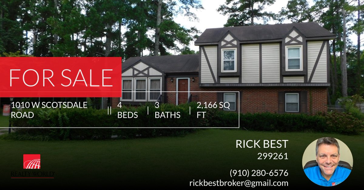 2tall2016's tweet photo. Looking for a new home? This listing could be the one! Please don't hesitate to reach out with any questions! You can reach me at (910) 280-6576.

Rick Best 
910-280-6576
Realty World Graham/Grubbs &amp; Associates https://t.co/vHOjsjBw0y https://t.co/52LlOiIlxy