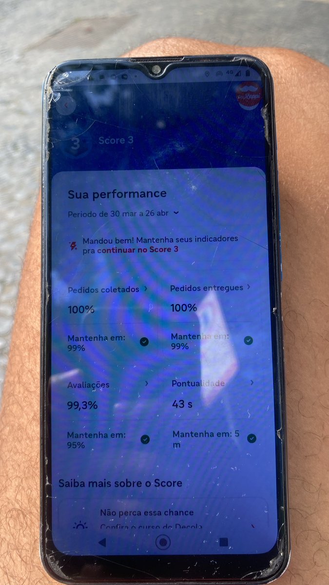 PauuloOliveira7's tweet photo. É mais uma vez sou bloqueado no @iFood sem motivos nenhum!!
E a segunda vez que sou bloqueado e o @iFood não me dá uma resposta plausível para isto!
Trabalho como entregador a 3 anos e a segunda vez em menos de 6 meses que sou bloqueado sem motivos.
Tá cada dia ficando mais ruim. https://t.co/A6OIPKIRZk
