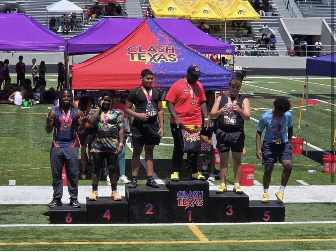 livingstonthrow's tweet photo. First podium experience https://t.co/qzgvvTraZi