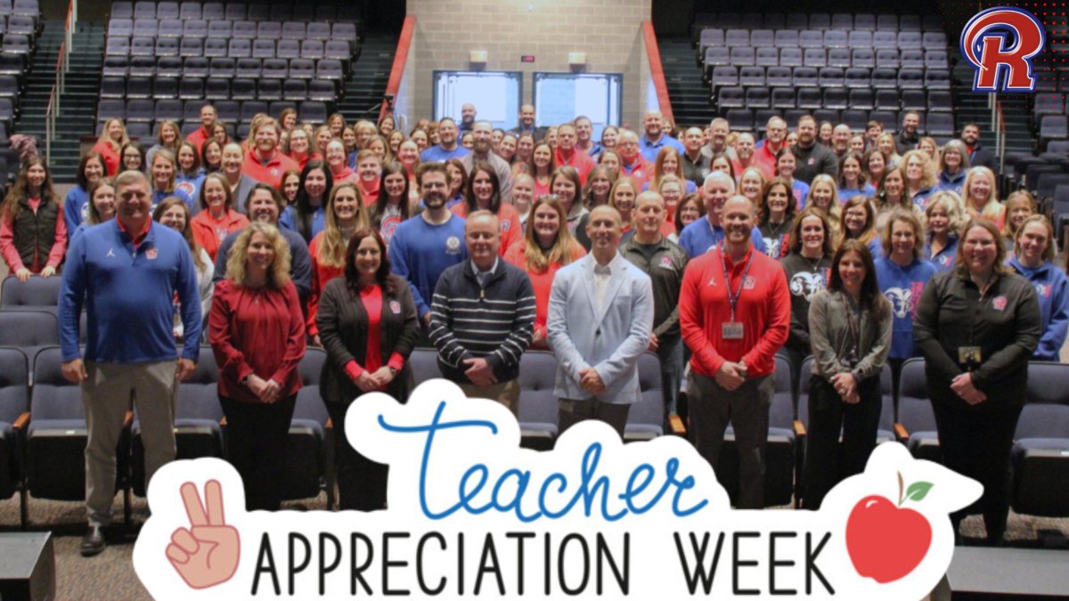 Behind every successful student is a teacher who refused to give up on them. 

This week, we celebrate the world-class staff at Richland School District. Thank you for your tireless work in shaping the future of our community.

Happy Teacher Appreciation Week! 🐏