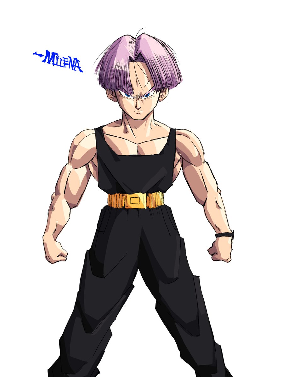 lenaradioart's tweet image. Future Trunks
#DBZ #dragonball #trunks #art #fanart