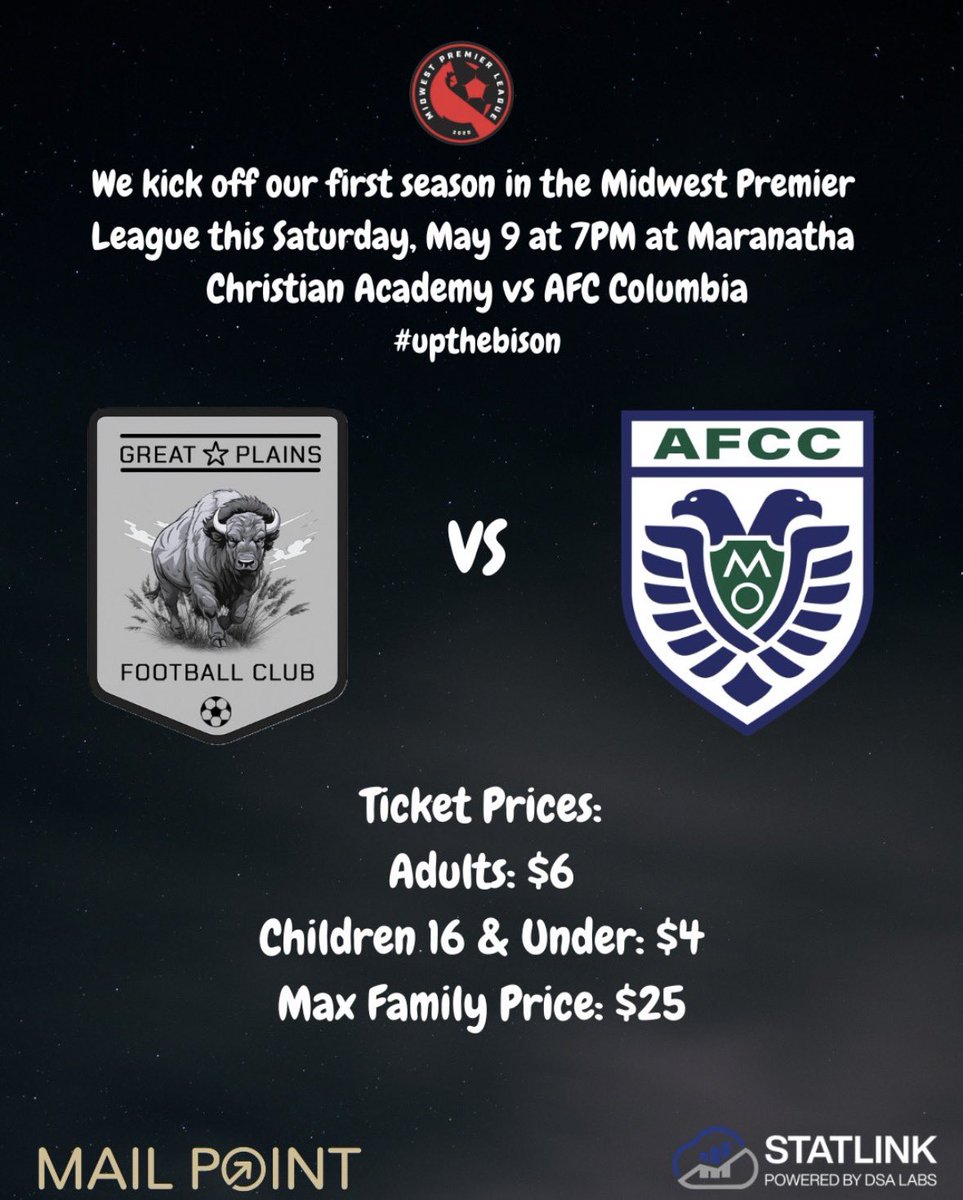 Great Plains Football Club tweet media