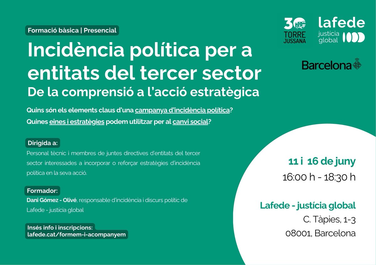 Lafede - justícia global tweet media