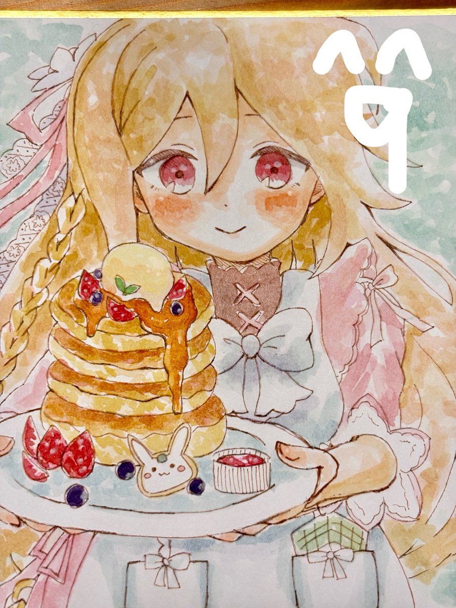 neru_v_v's tweet photo. シエットちゃ…可愛く描けた気がする…
パンケーキは愛です https://t.co/vM1Iq2Fzyr