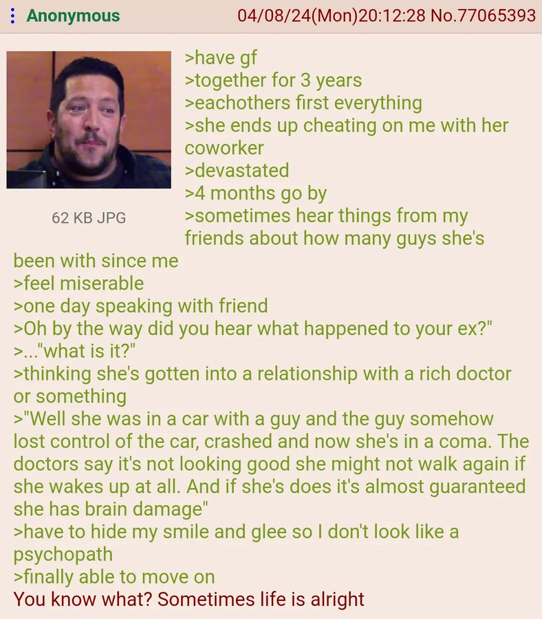 Greentext Poster tweet media