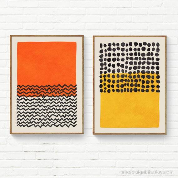 EmcDesignLab's tweet image. Orange Yellow Set of 2 Art Prints Modern Kitchen Artworks Black Dots Bold Set by EmcDesignLab #ModernDesign #AbstractArt #MidCenturyModern #InteriorDesign #ColorfulArtworks #AbstractPrints #ModernDecor 
ift.tt/Yy3WM6O