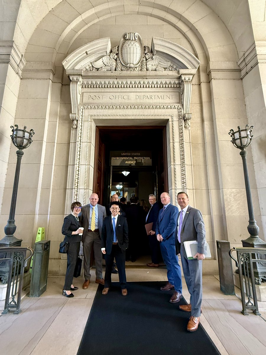 GCSAACEO's tweet image. Good to be back in DC for #NationalGolfDay. Looking forward to a full day with our Government Affairs Committee—starting with @EPA Administrator Lee Zeldin. Plenty to discuss: land use, economic impact, environmental sustainability, collaboration… and more ahead. #GolfAdvocacy