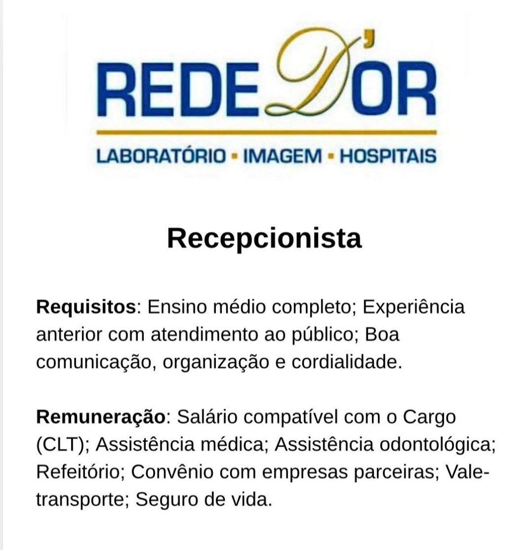 Vagas de Emprego Rio de Janeiro tweet media