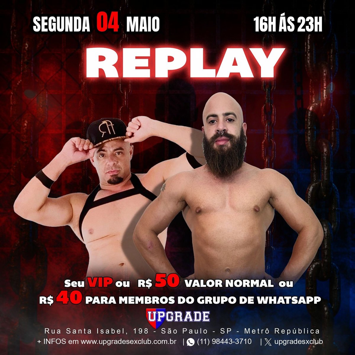 boyvicttor's tweet image. Quem eu vejo logo mais na @upgradesxclub 
#week
#semana
#segundou
#comecarasemana