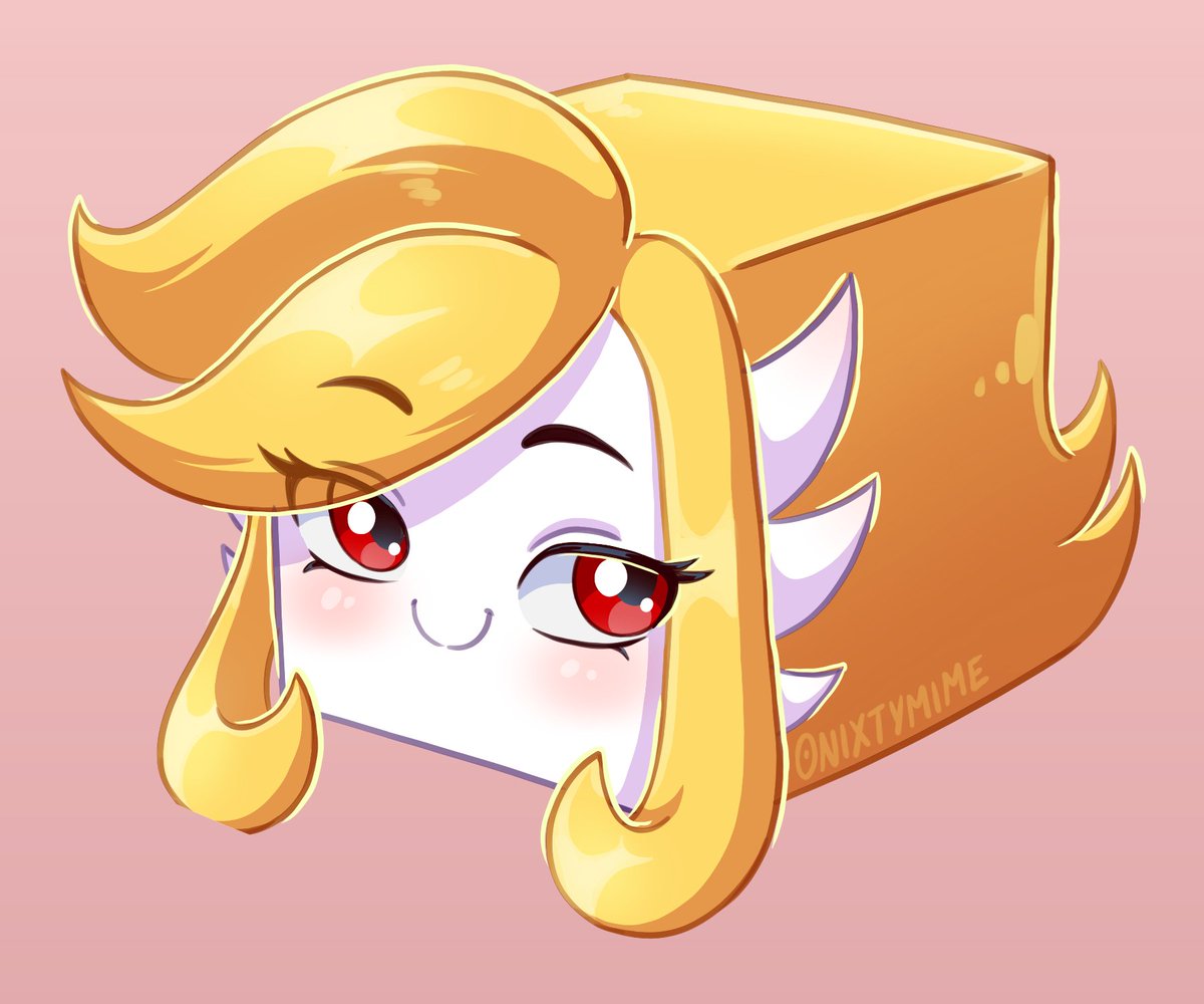Just dropping these to promote that I turn characters into cubes for ...