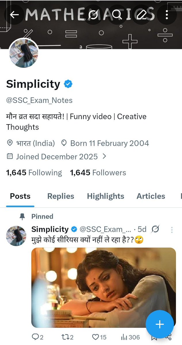 SSC_Exam_Notes's tweet photo. This is called 100% follow back 😁

क्या इसको 100% फ़ॉलोबैक कह सकते हैं??? https://t.co/zKzbIoOn3a