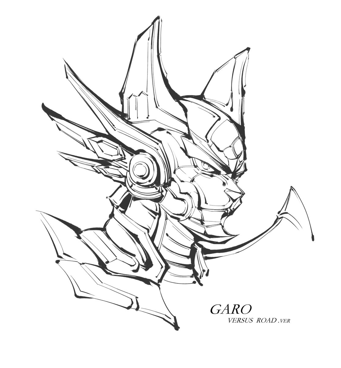 GARO VERSUS ROAD 記念の絵 #牙狼