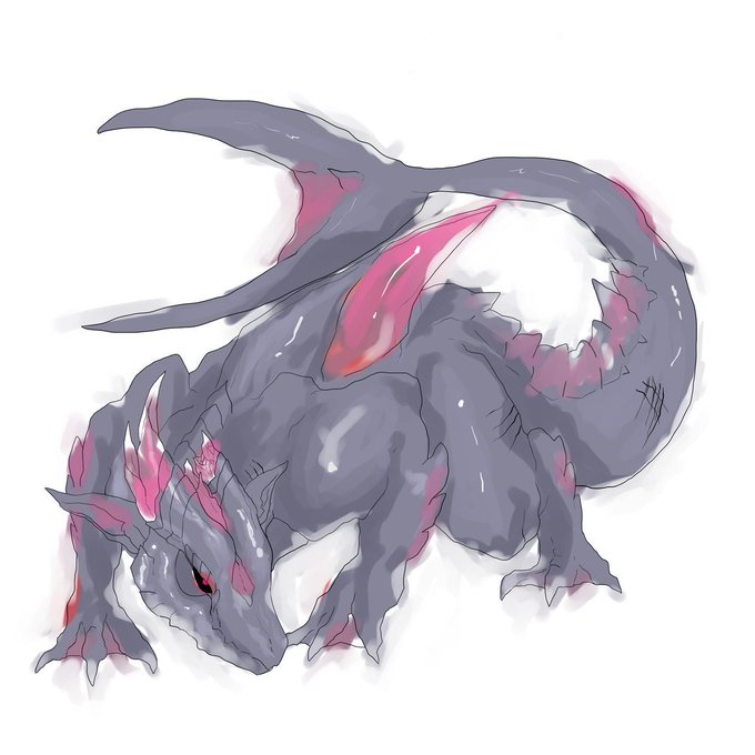 オルコは昔に描いたこのオリジナルモンスターが元になっているよ