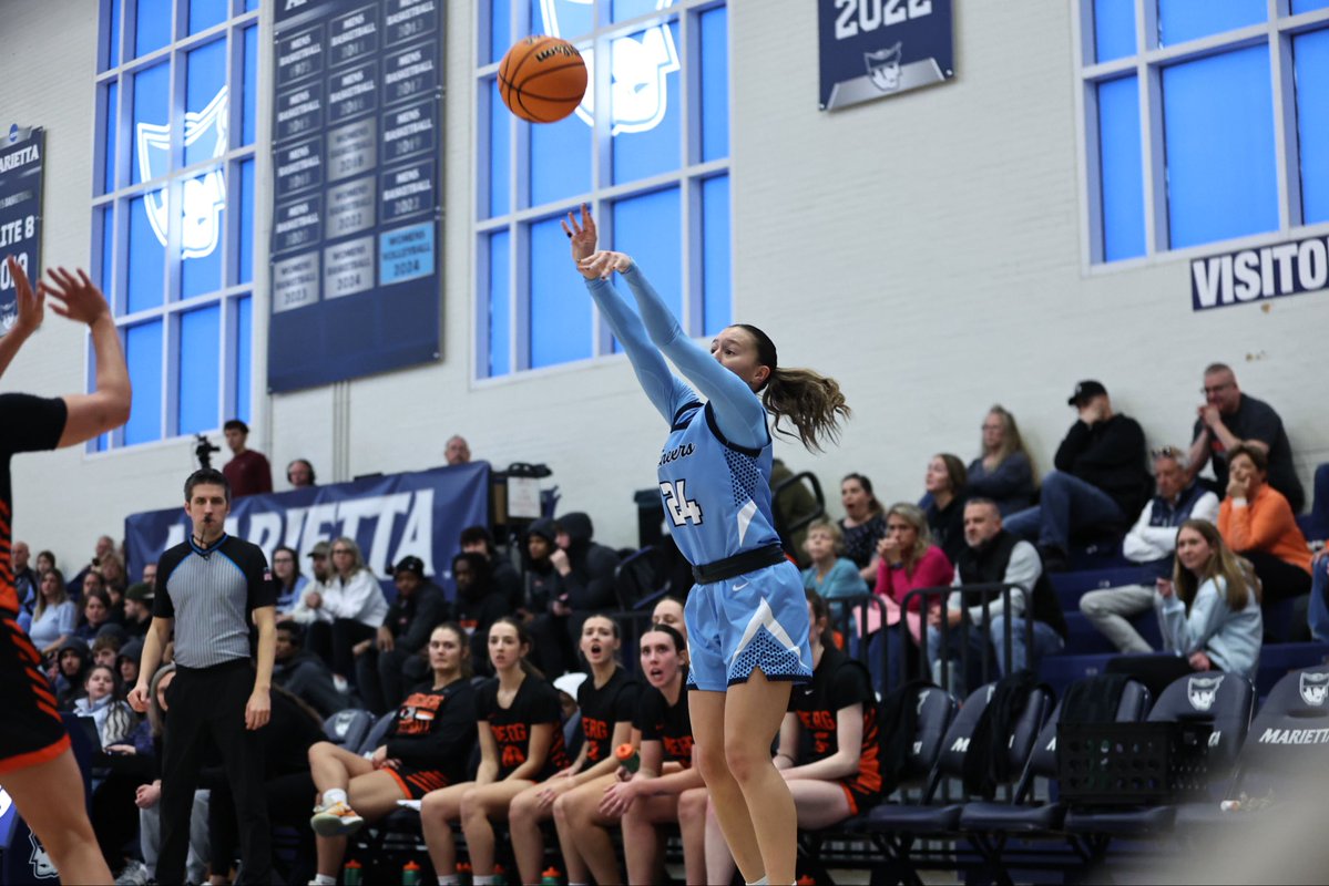 Marietta College WBB tweet media