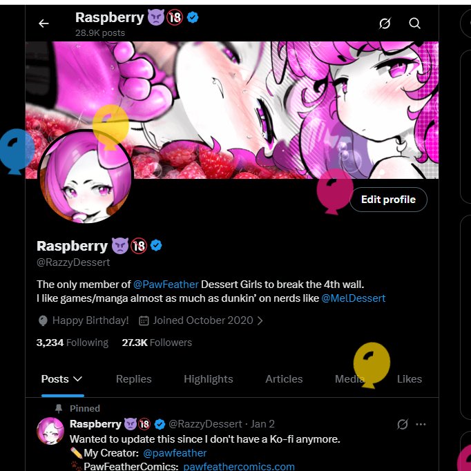 Raspberry 👿🔞 tweet media