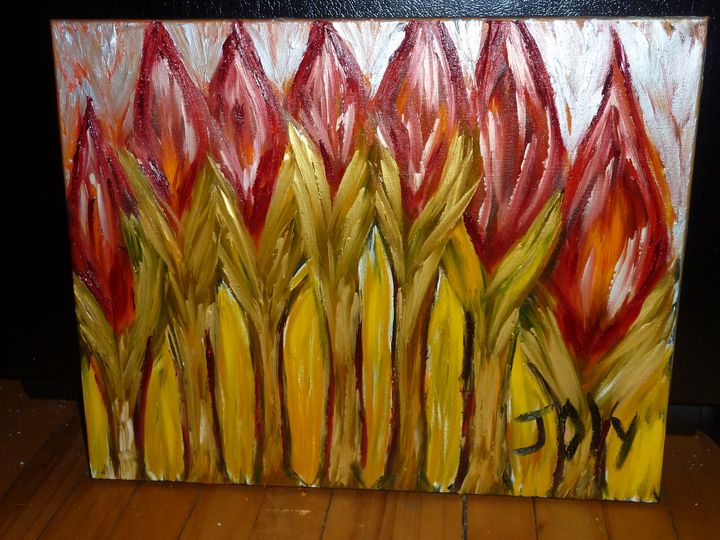 deborahjoly's tweet photo. Art of the Day! "Candles (in the wind, Lady Di)". Buy at: https://t.co/0OZMyLTnNK https://t.co/q6nk6E1P0L