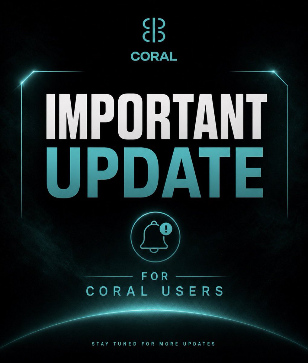 Coral tweet media