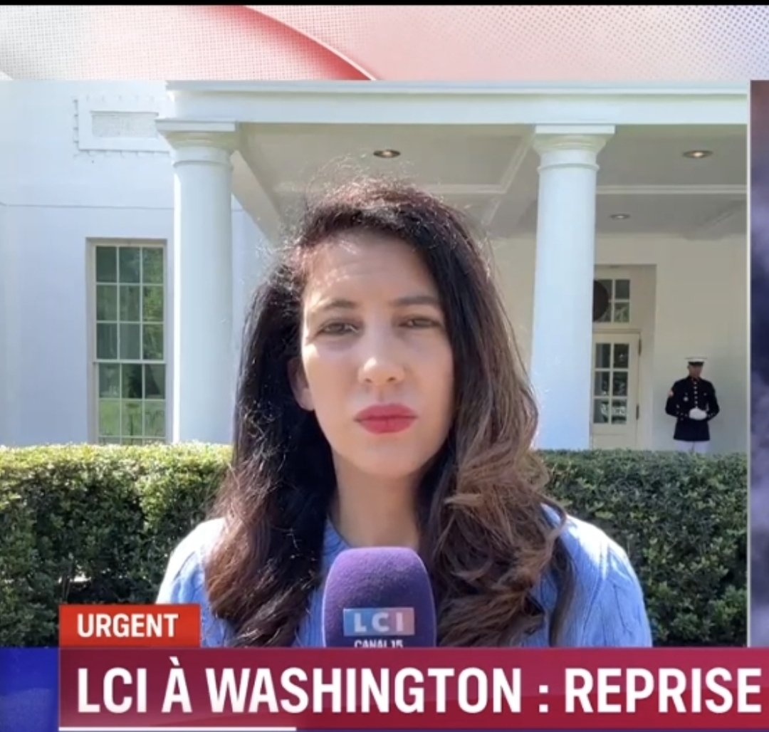 Roux76841941's tweet image. Toujours un plaisir de retrouver @Sonia_Dridi sur @LCI 
#Washington 🇺🇸