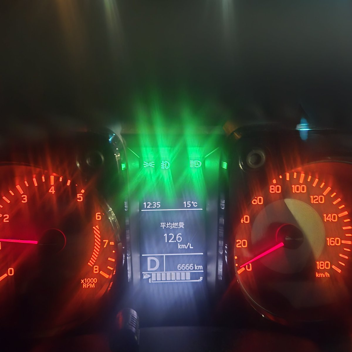 SS63656189's tweet photo. ジムニーノマド6,666km走行しました。5月5日はGOGO!!の日。5,555kmではありませんが、設定6に座れたら最高最光！の1日になるだろうなぁ😆 https://t.co/WHGqbAHc0i