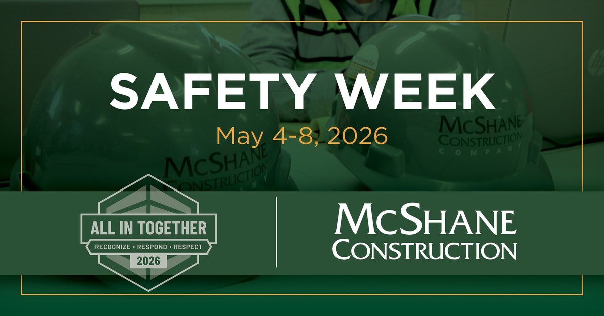 McShaneTweets's tweet photo. Happy Safety Week!

At McShane, safety is our top priority. This week and every week, we remain committed to maintaining a safe and successful work environment for our teams, partners, and the communities we serve. 

#MCC #SafetyWeek #SafetyFirstLastAlways https://t.co/Wyf3h8hrTd