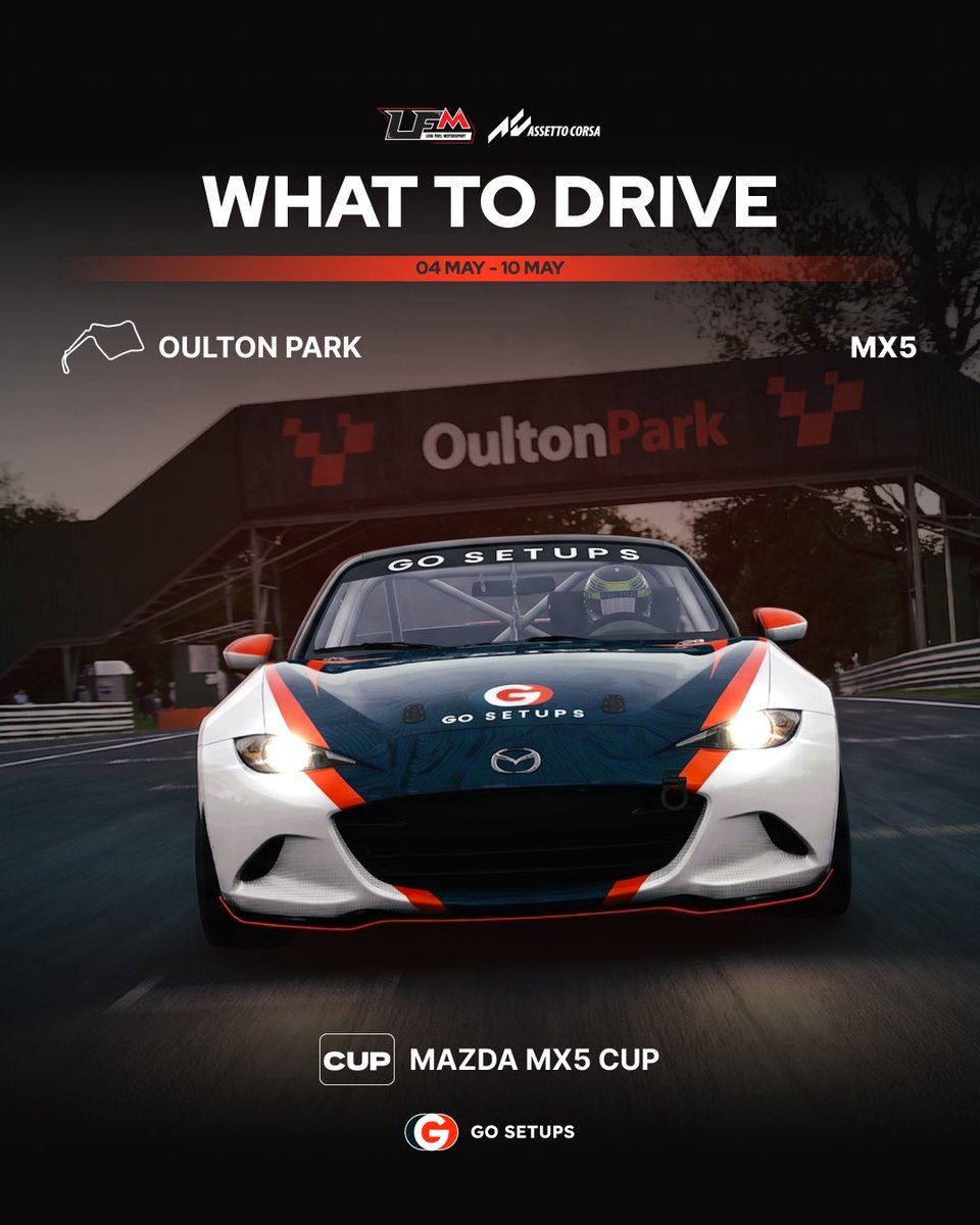 Our recommendations for what to drive this week on Low Fuel Motorsport🔥

Get your setups 👉 gosetups.gg