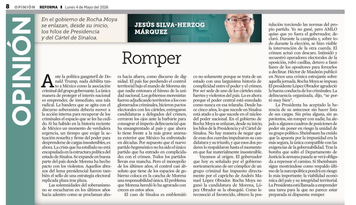 econokafka's tweet photo. Una excelsa columna, como tantas, de @jshm00. https://t.co/Z2NMVub1UU