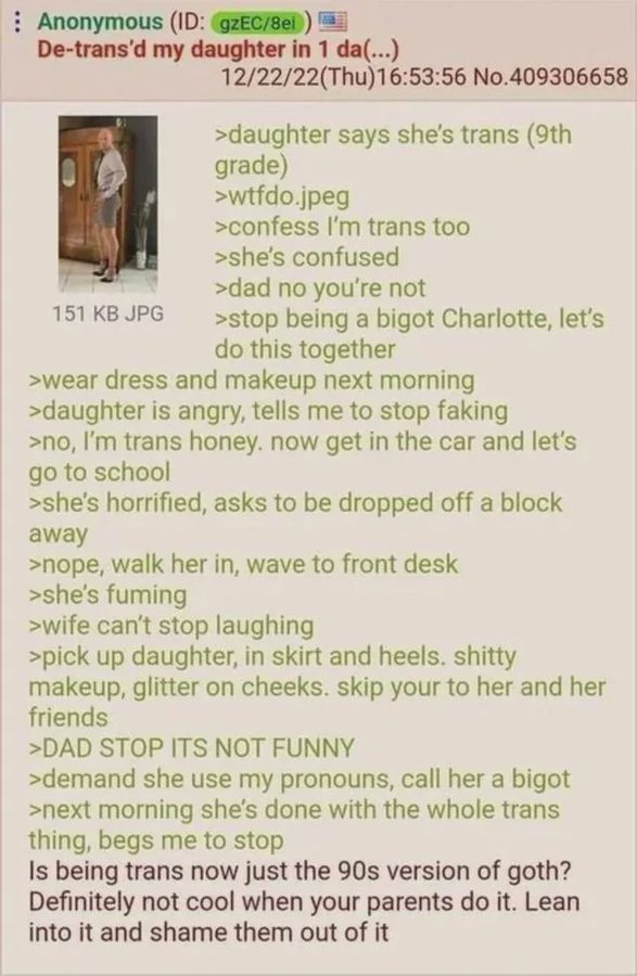 Greentext Poster tweet media