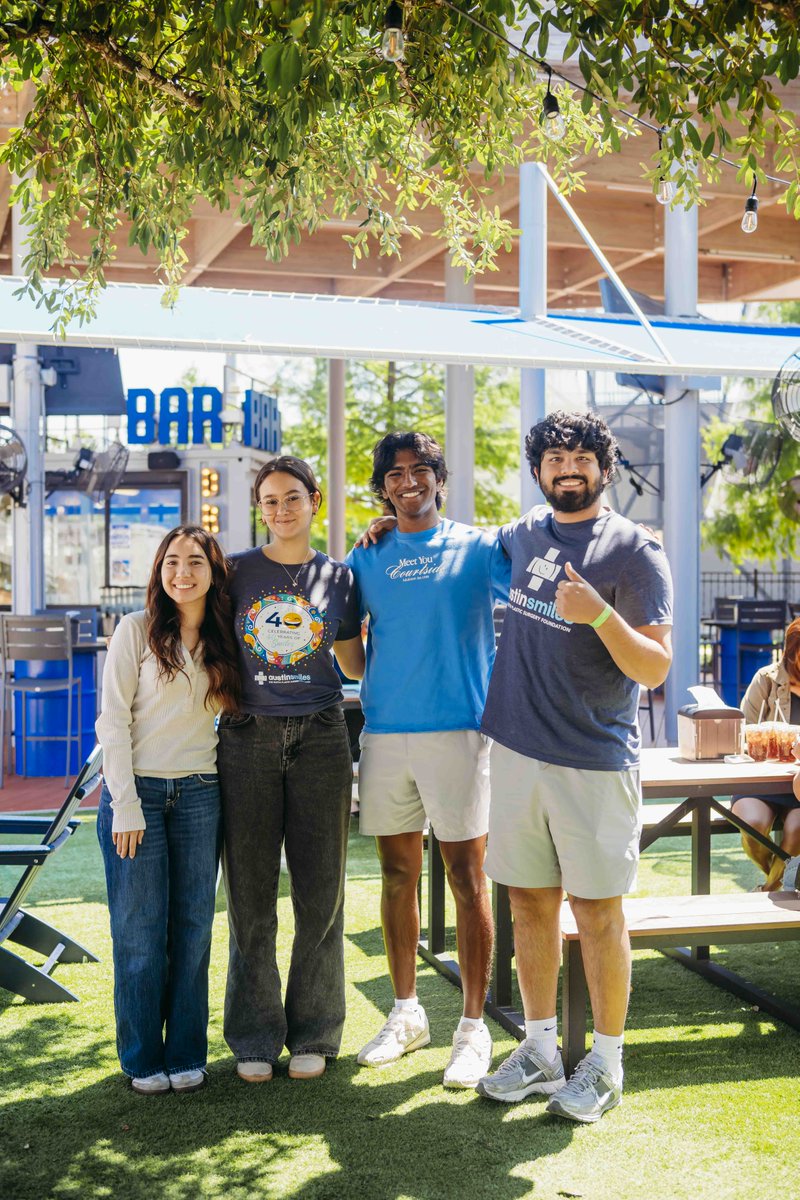 AustinSmilesTX's tweet photo. Spring Family Fun Day this past Saturday at PopStroke was such a special time for our Austin Smiles families ☀️ From sunshine and mini golf to laughter and connection, it was a beautiful reminder of the strength and joy within our community. https://t.co/MoNEPAPuPO