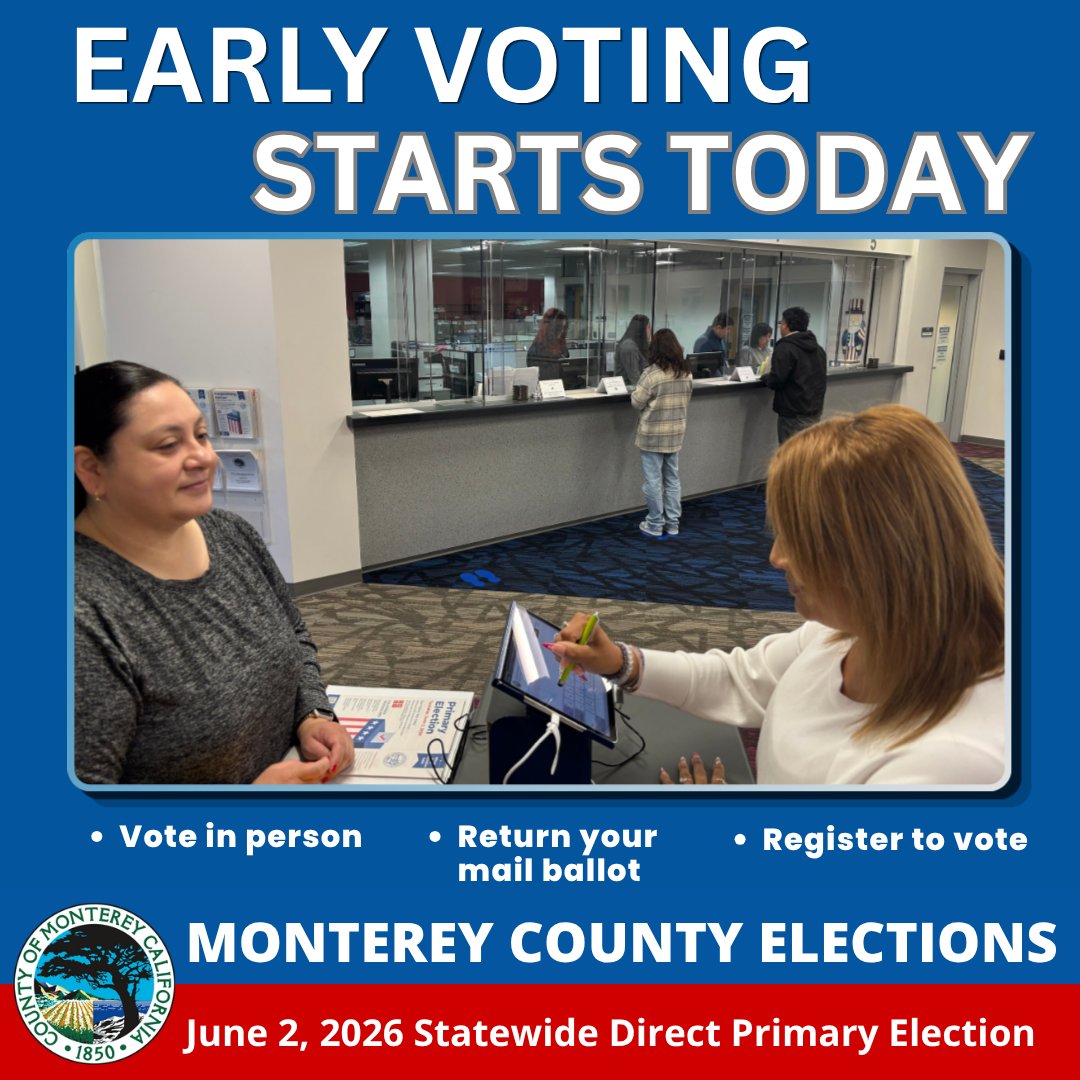 Monterey County Elections tweet media