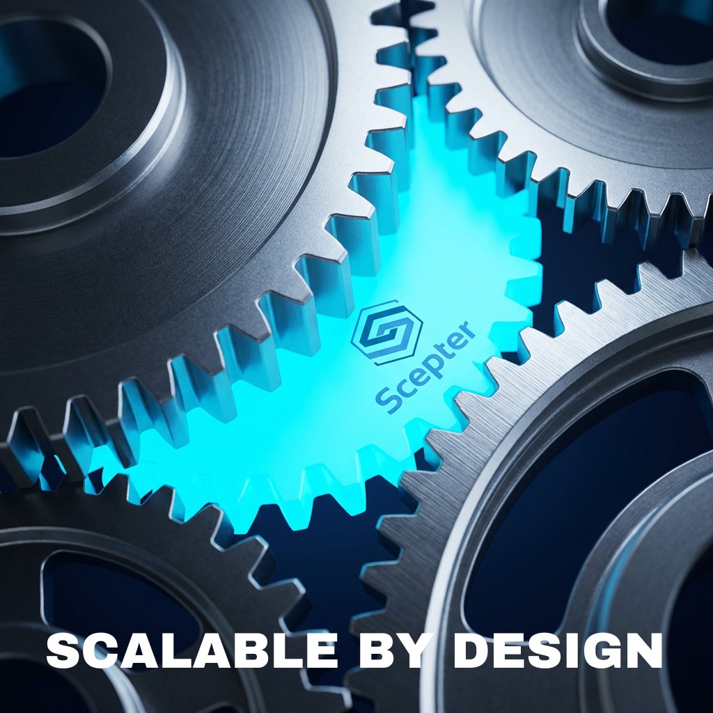 MarketerMatt's tweet photo. We don't just build for where you are today; we build for where you're going tomorrow. Scepter creates digital foundations that grow as fast as your ambition. #Scalability #FutureProof #BusinessGrowth #WebArchitecture https://t.co/pEYKyKYdbK