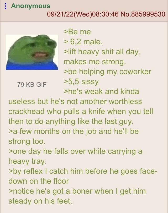 Greentext Poster tweet media