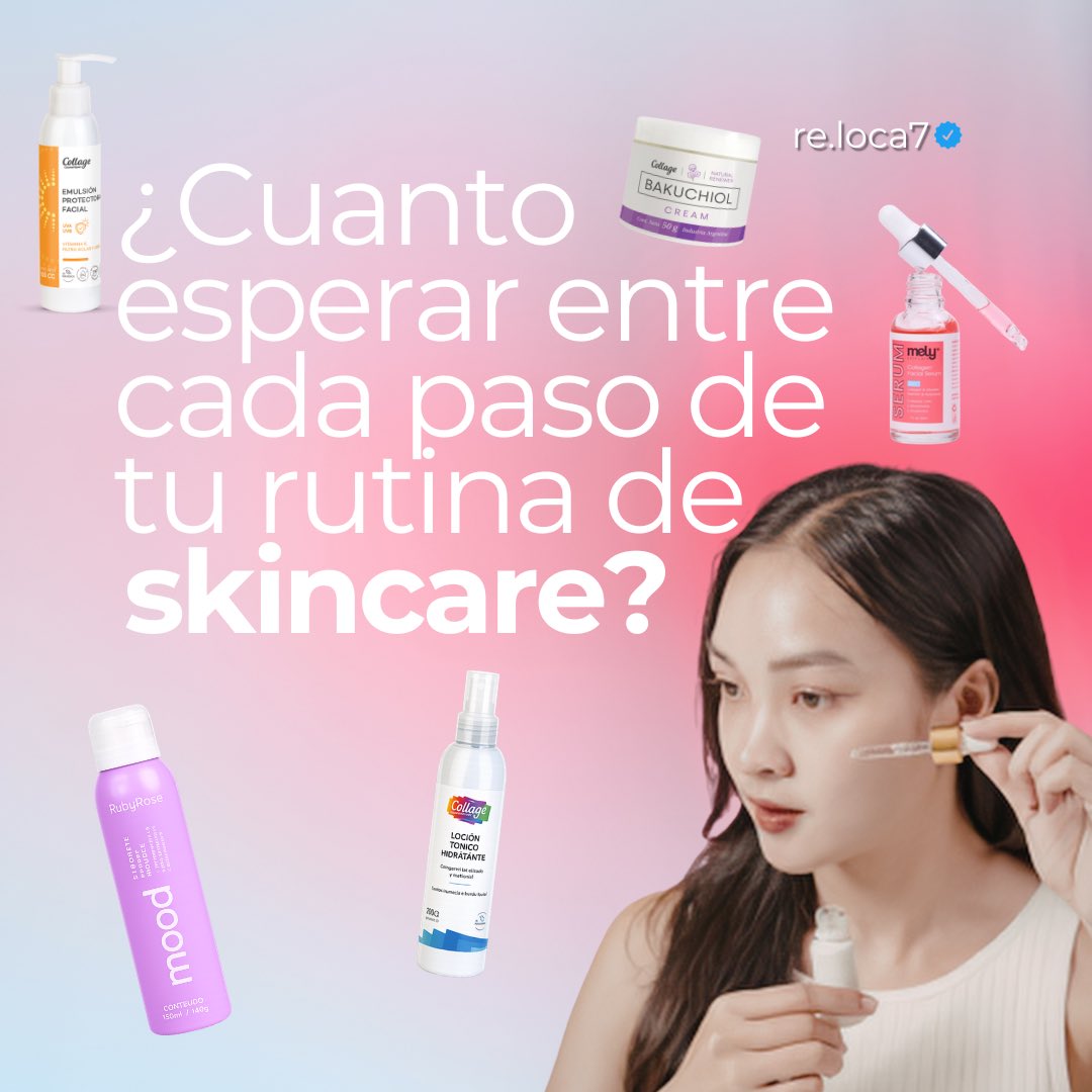 Reloca07's tweet image. ⏳✨ ¿Sabías que esperar entre cada paso hace TODA la diferencia en tu rutina?

Tu piel necesita tiempo para absorber 💧 y aprovechar cada activo 💖

Menos apuro = más resultados 🔥

#ReLocaMayorista #SkincareTips #BeautyHacks #BeautyTips
