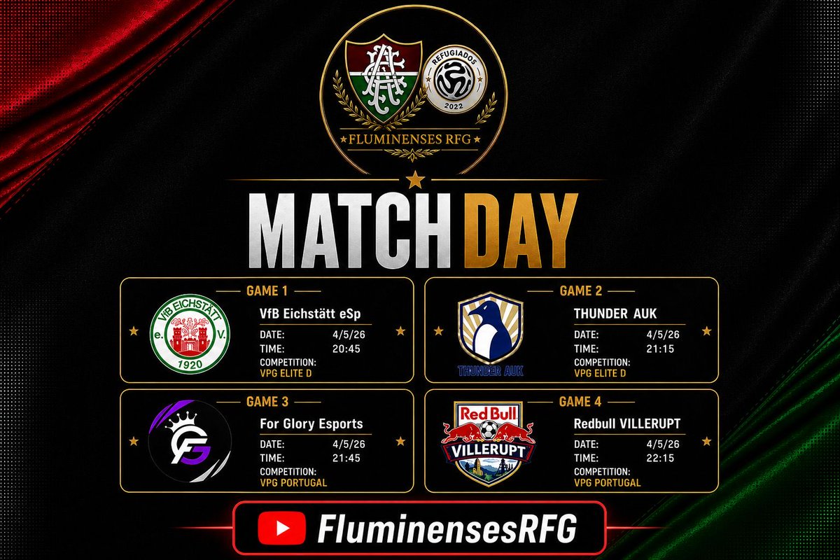 A.R.C. Os Fluminenses RFG eSports tweet media