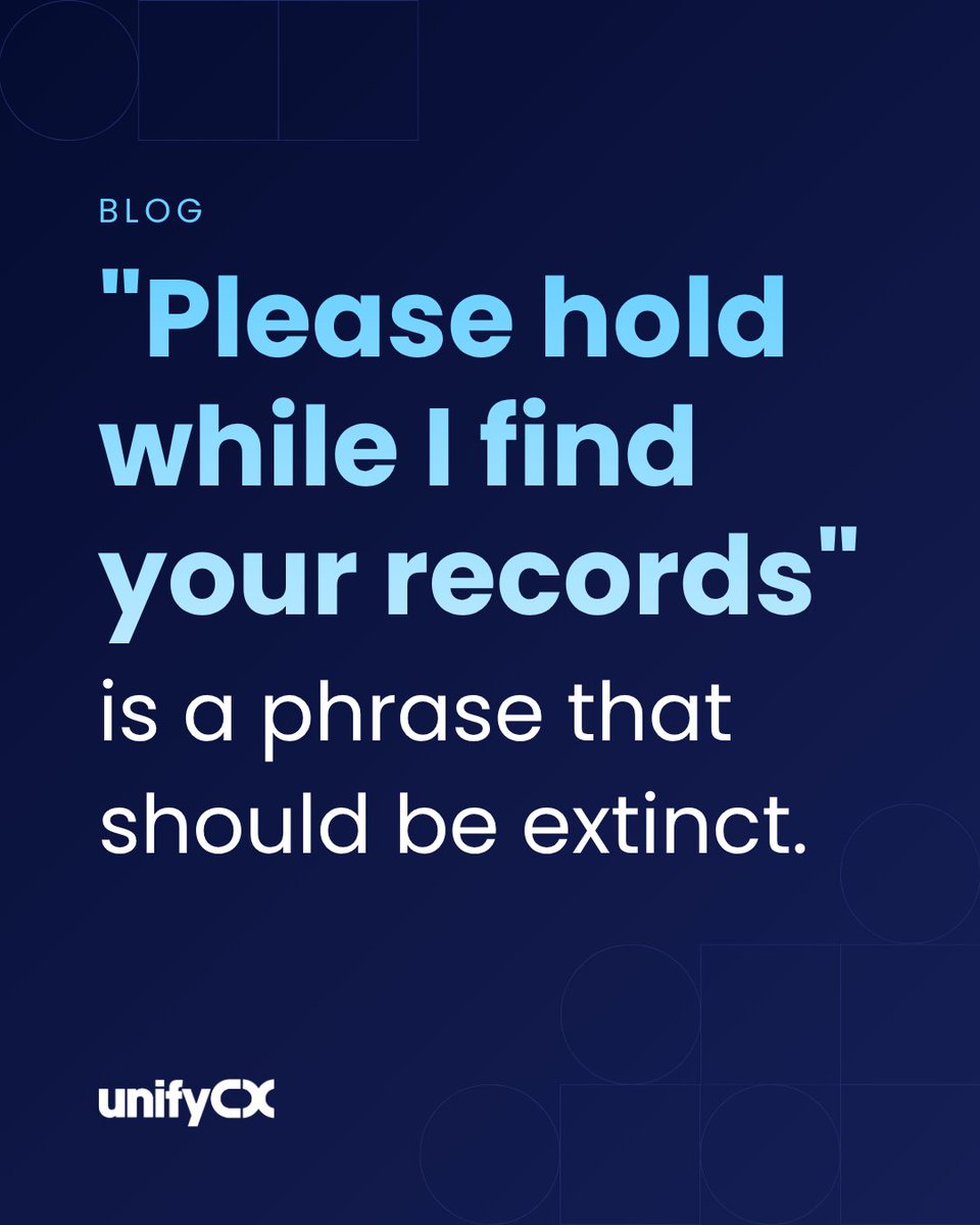 Customers shouldn’t have to repeat themselves across channels. #UnifyCX connects every interaction, from app alerts to chat to live agents, so context flows and solutions come faster.

Stop the repetition. Start the resolution.

Read more: unifycx.com/billing-is-qui…